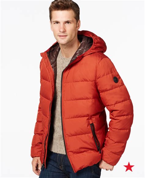 michael kors bomber jackets|Michael Kors puffer jacket men's.